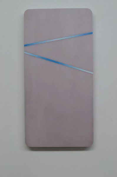 716032012, 2012 – 71,5 x 35,5 x 3,5 cm; Öl/Acrylglas,Aluminiumschichtplatte