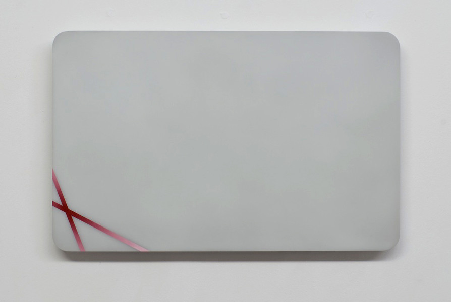 623022012, 2012 – 38 x 60 x 3,5 cm; Öl/Acrylglas,Aluminiumschichtplatte