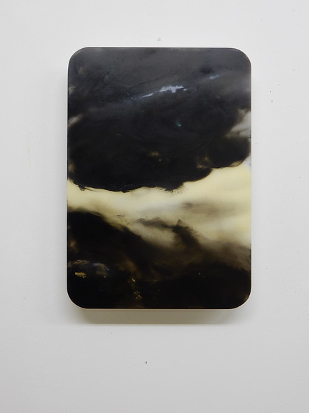 06-218W, 2018 – 34 x 24 x 3,5 cm; Öl/Acrylglas, Aluminiumschichtplatte