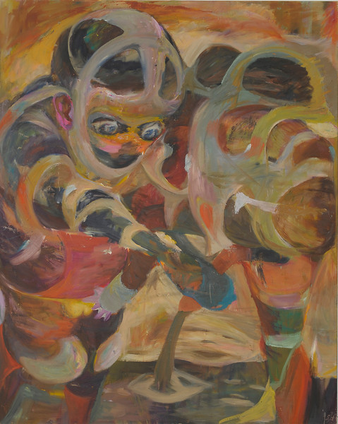 „Befreiung“, 2007/2008 – 200 x 160 cm; Öl auf Leinwand